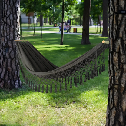 Soft Cotton Bohemian Hanging Hammock