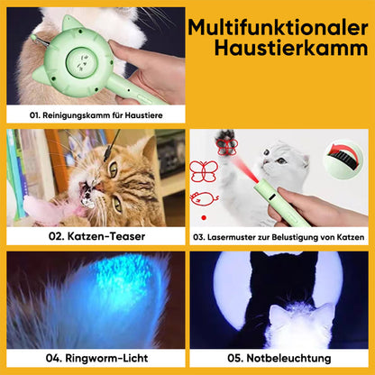 Portable Pet Grooming Cat Brush
