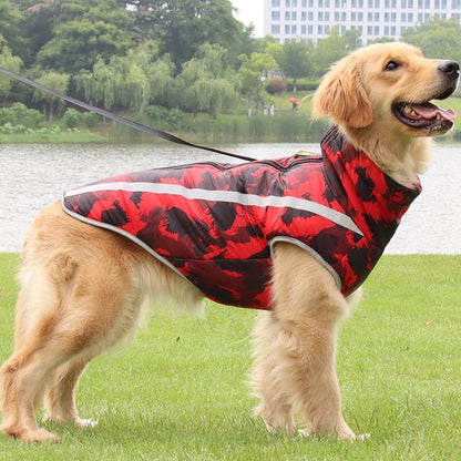 Waterproof Windproof Dog Coat for Winter Weather