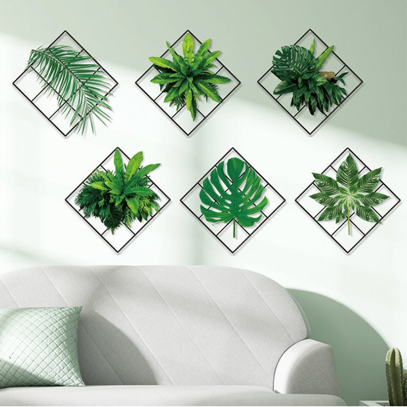 Realistic Plant Wall Stickers for Home Decor - Befez