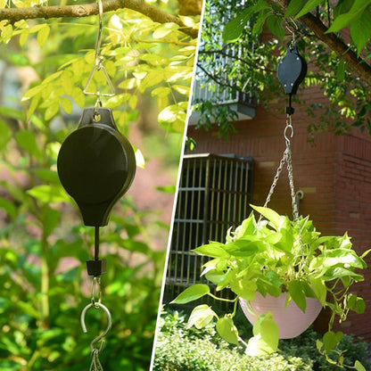 Adjustable Rope Pulley for Hanging Plants and Bird Feeders - Befez