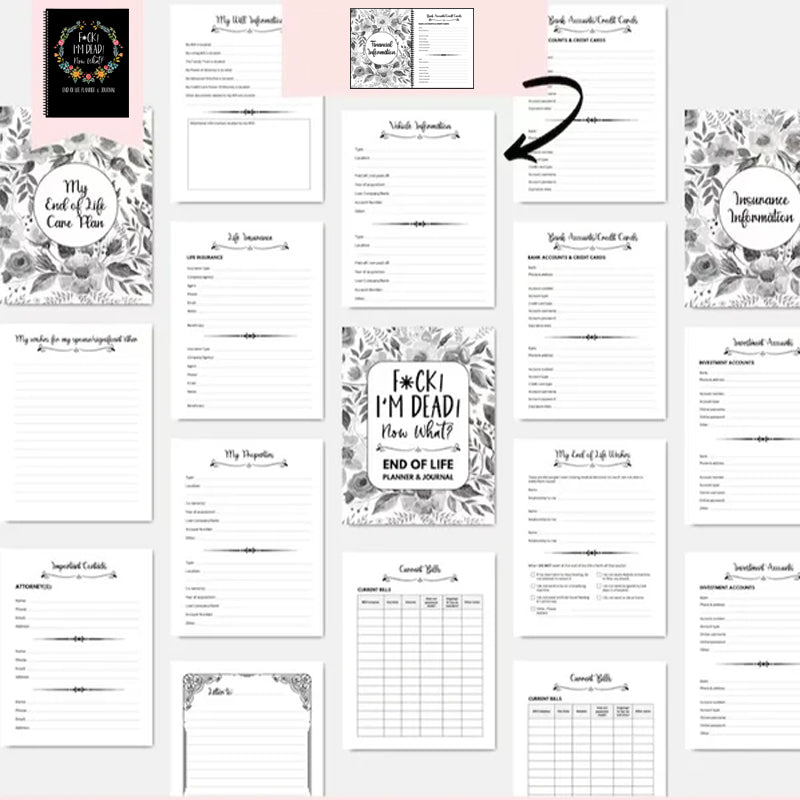 Funny Last Day Planner