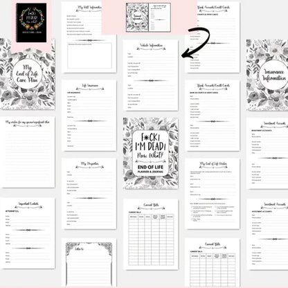 Funny Last Day Planner