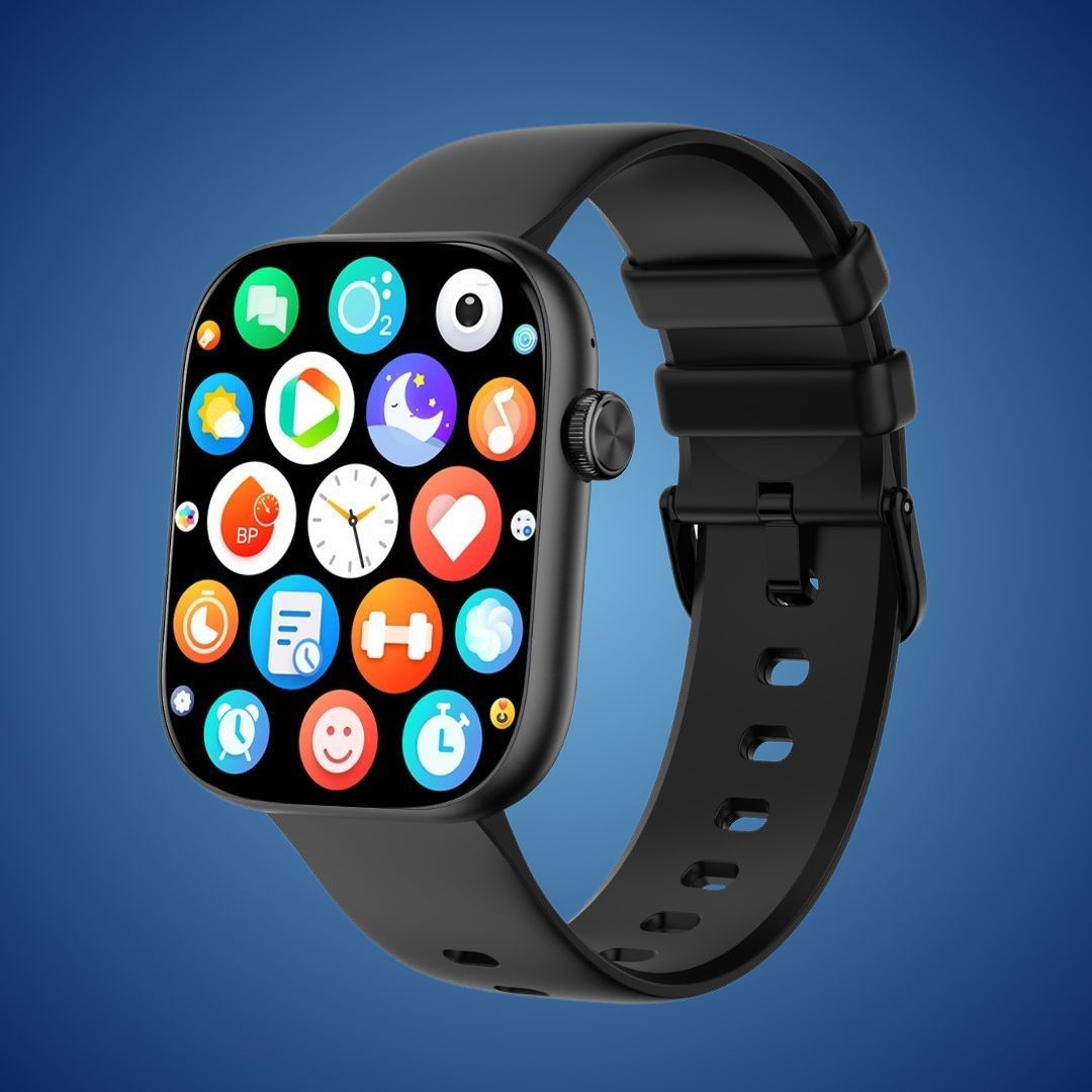 Smart Fitness Tracker Watch with Custom Health Monitoring