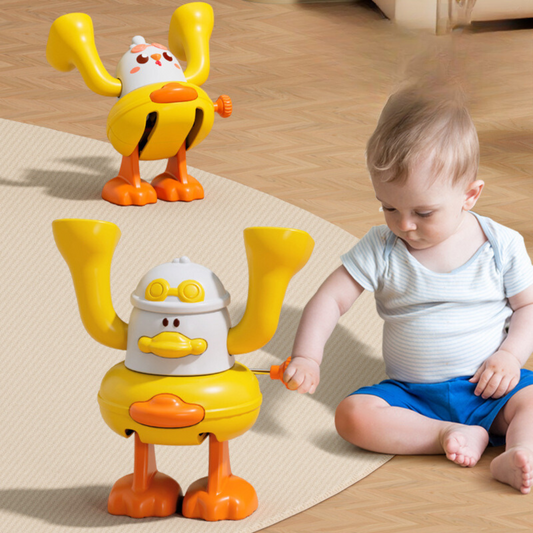 Colorful Hand Crank Tumbling Toy - Befez