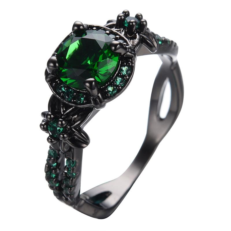 Timeless Black Gemstone Ring