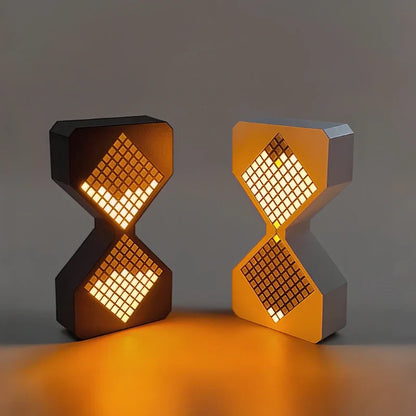 Unique Digital Hourglass Lamp