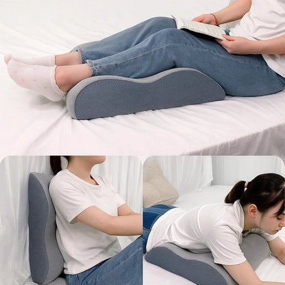 Comfortable Leg Support Pillow with Cooling Memory Foam