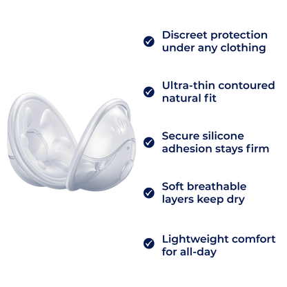 Breast Pads for Nursing Moms - Thin andReusable