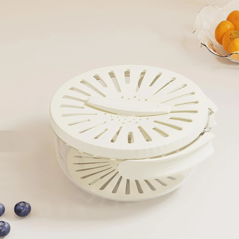 Collapsible Kitchen Container for Easy Food Storage