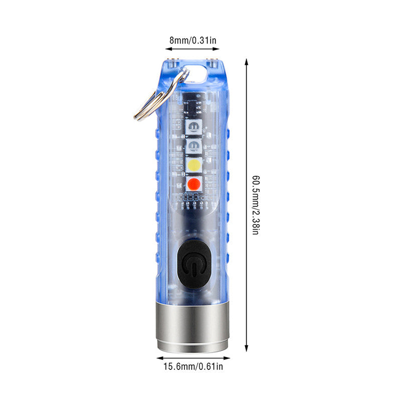 Compact Keychain LED Flashlight