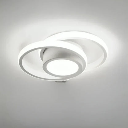 Stylish Double Ring LED Ceiling Light - Befez