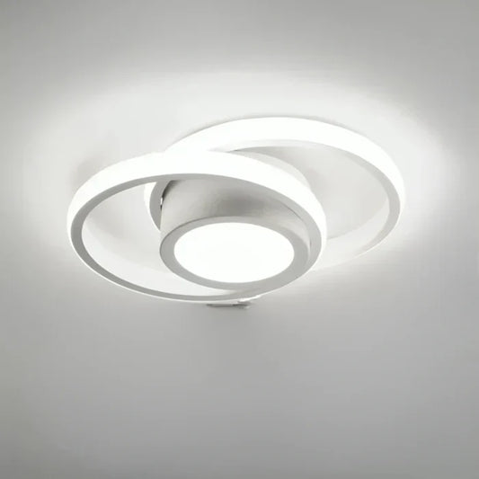 Stylish Double Ring LED Ceiling Light - Befez