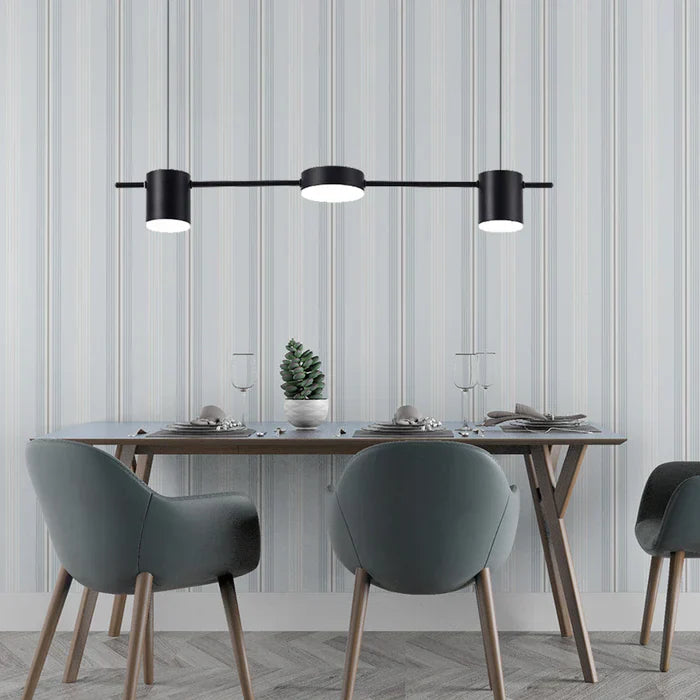 Sleek Metal Hanging Light - AuraDrum