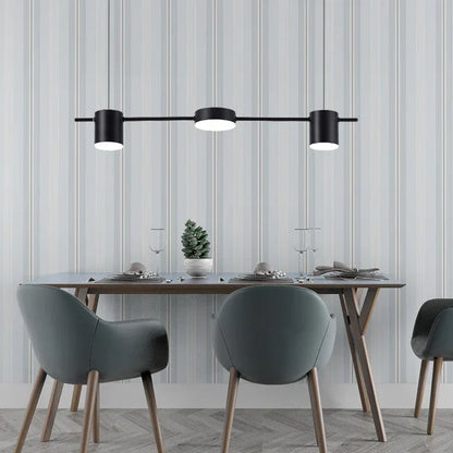 Sleek Metal Hanging Light - AuraDrum