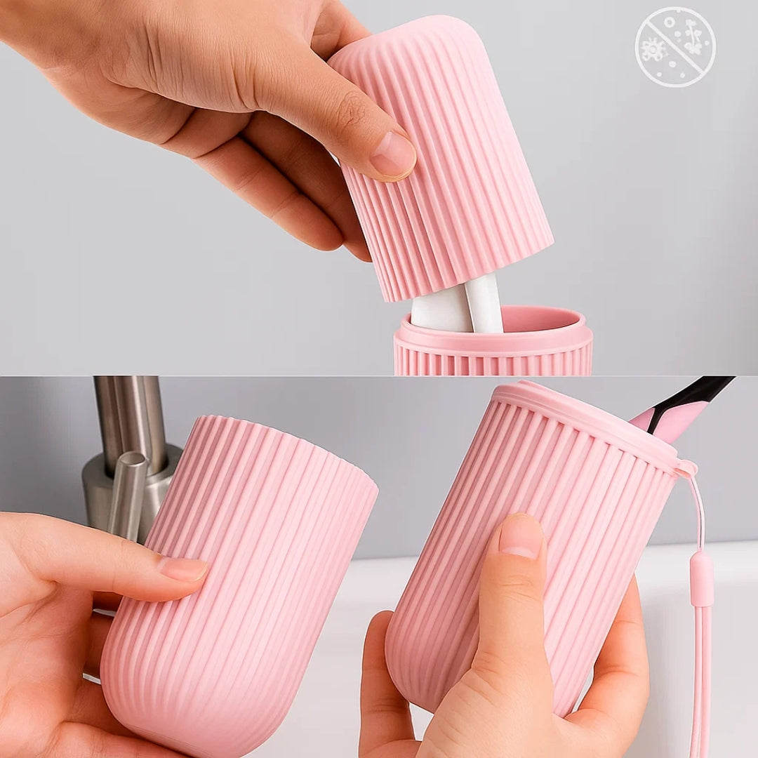 Portable Travel Toothbrush Kit