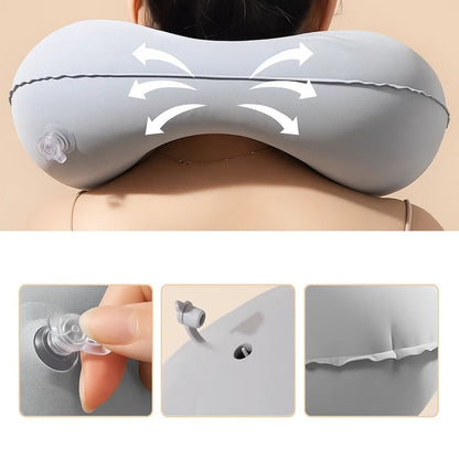 Comfortable Inflatable Travel Neck Pillow