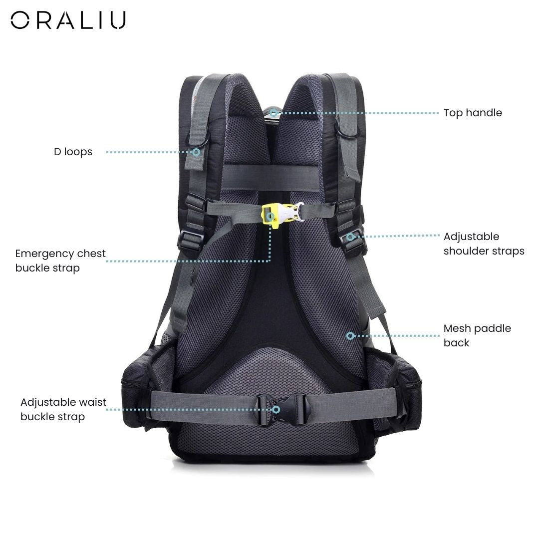 Durable Hiking Backpack with Suspension System