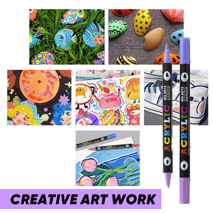 Vibrant Art Paint Marker Pens