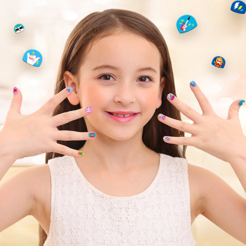 Fun Kids Nail Art Stickers 120 Pack