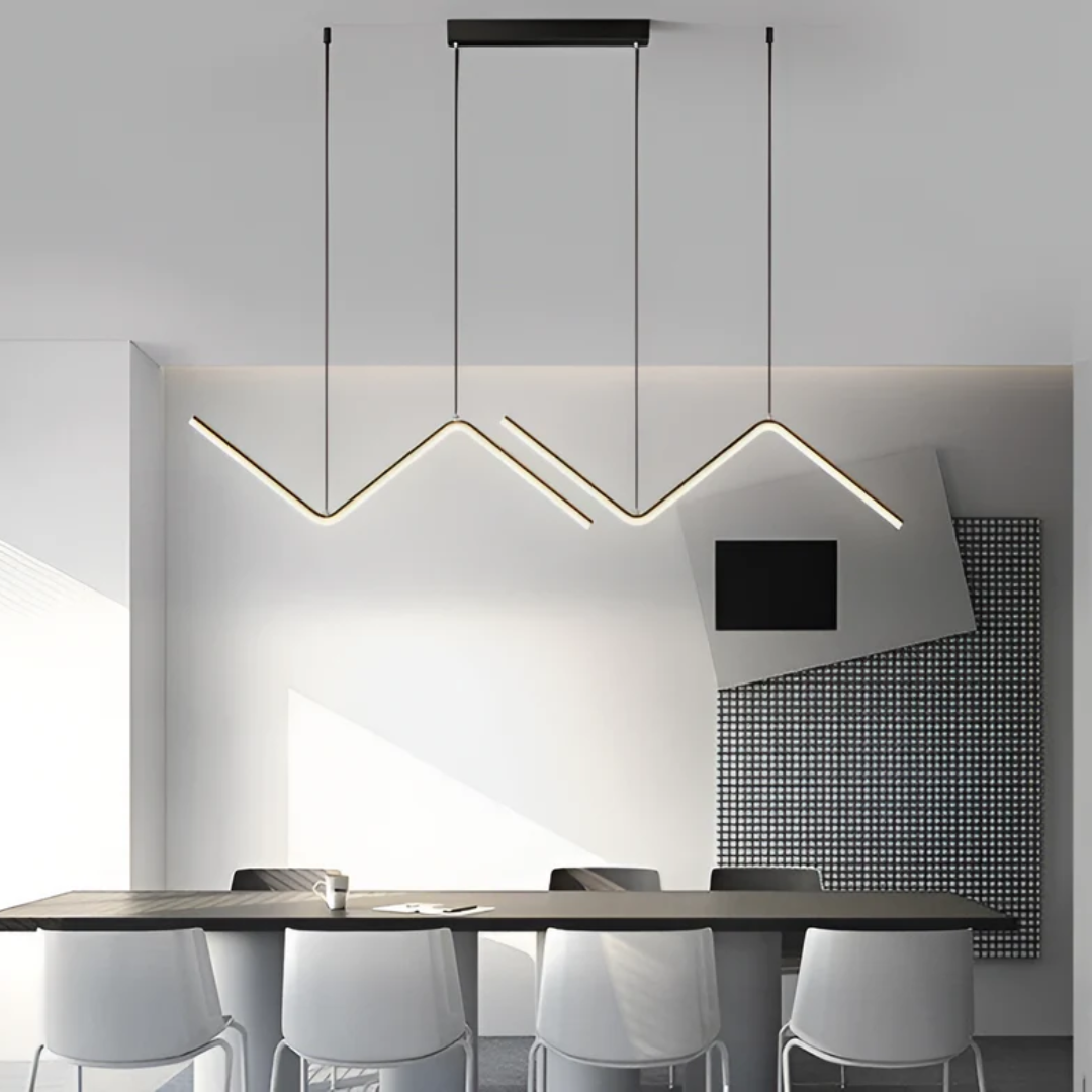Modern Triangle LED Hanging Lamp