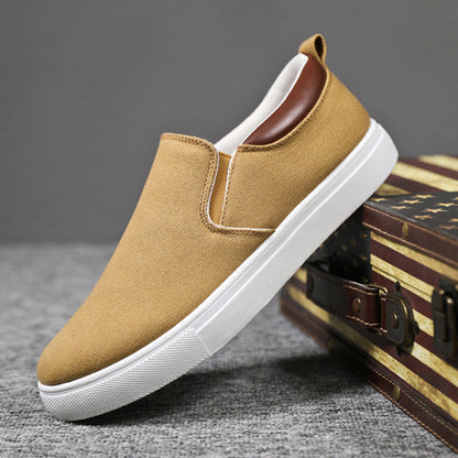 Casual Canvas Mens Slip On Shoes