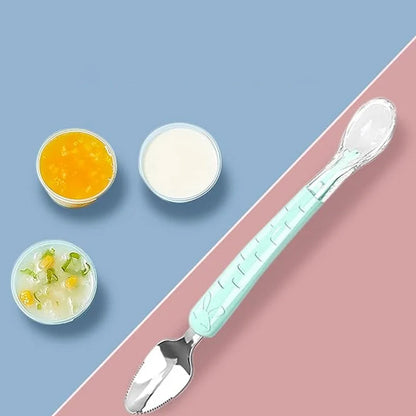 Soft Baby Silicone Spoon Set
