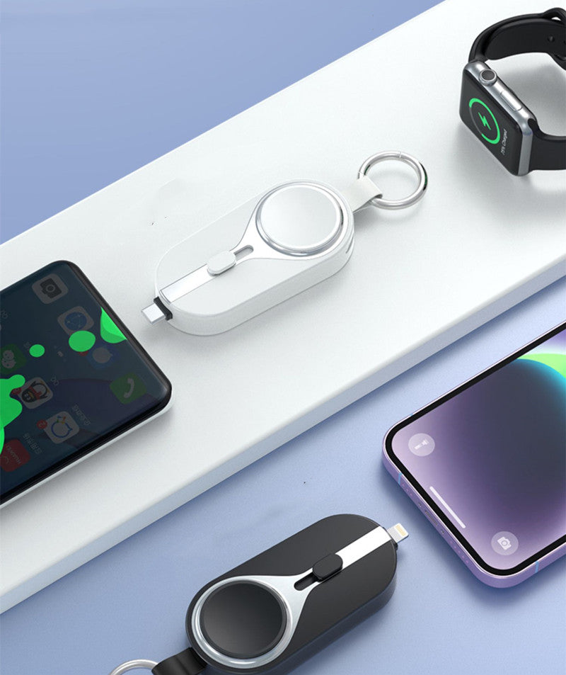 Small Rechargeable Keychain Power Bank 2000mAh