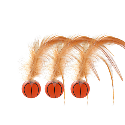Fun Cat Feather Teaser Toy