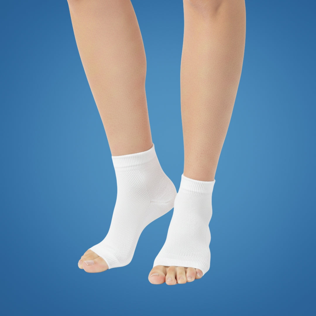 Soothing Gel Insoles - Padded Open Toe - Heel Pain Relief