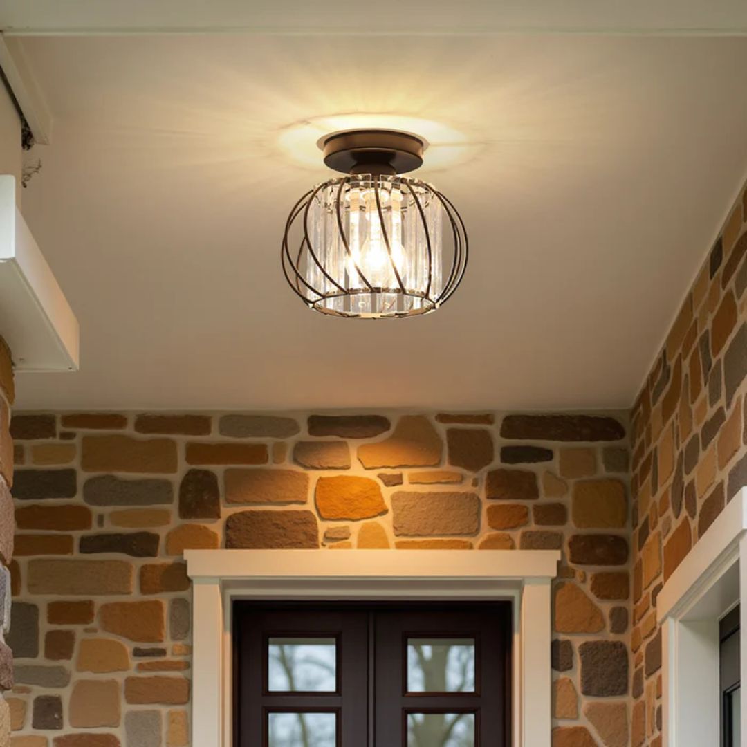 Stylish Glass Pendant Light