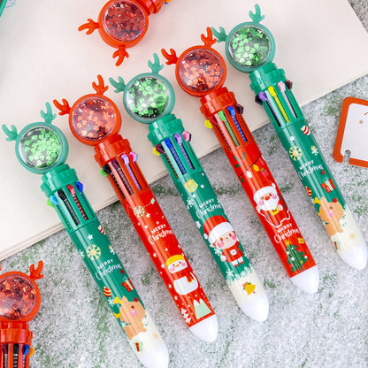 Colorful Holiday Glitter Pens