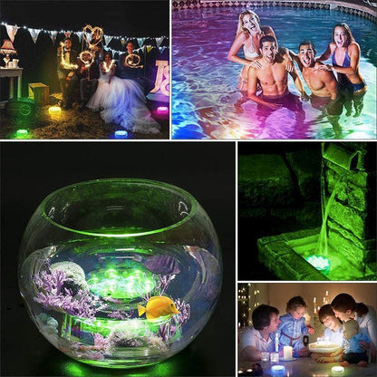 Wireless LED Lamp with Magnetic Base and Remote Control