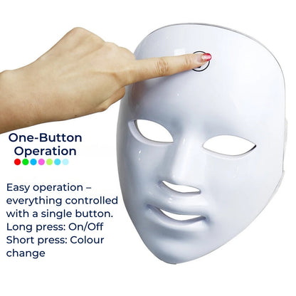 Advanced LED Face Mask for Anti Aging Skin Care