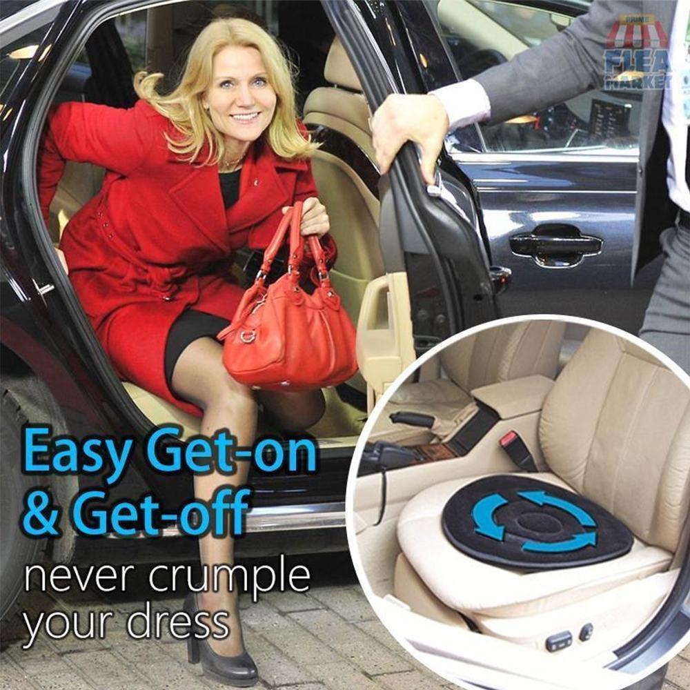 Comfortable 360° Swivel Seat Cushion for Car & Office