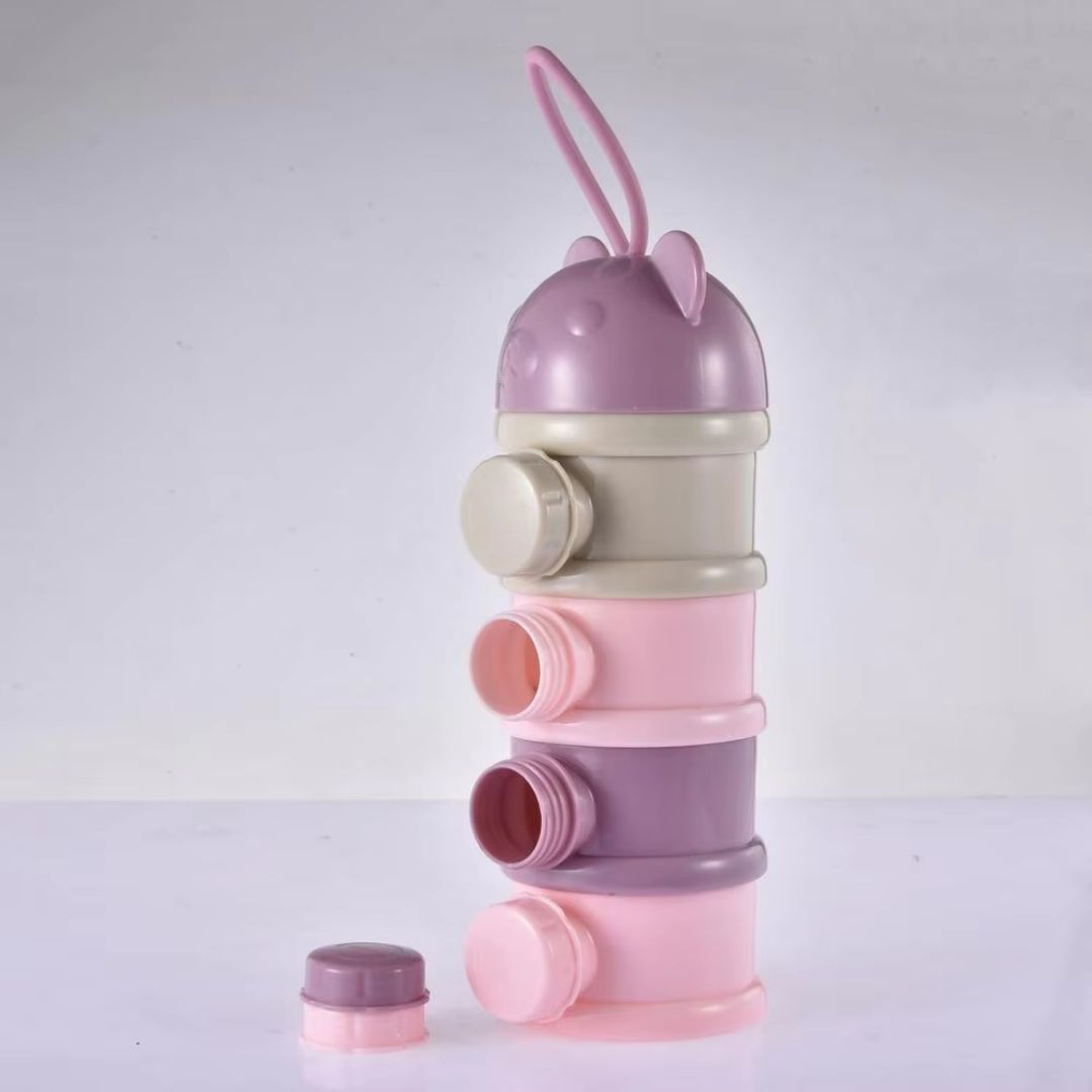 Baby Food Container - Convenient Stackable Powder Storage