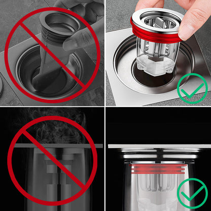 Powerful Magnetic Drain Odor Controller