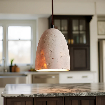 Vintage Stone Drop Ceiling Light