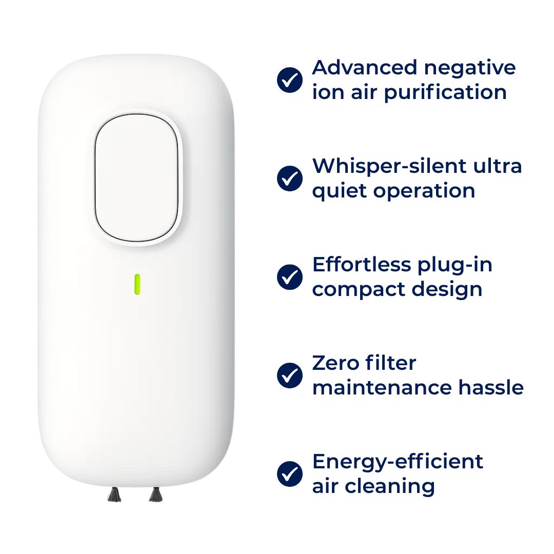Quiet Air Purifier for Bedrooms - Removes Smoke and Pet Odor