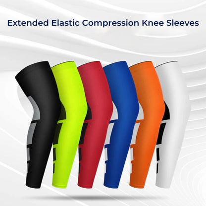 Sports Compression Leg Sleeve for Improved Blood Flow