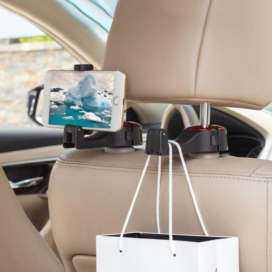 Universal Car Seat Hook with Phone Mount - Befez