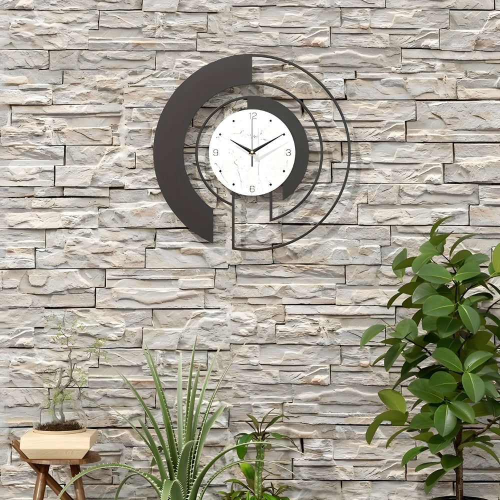 Silent Modern Wall Clock for Calm Rooms