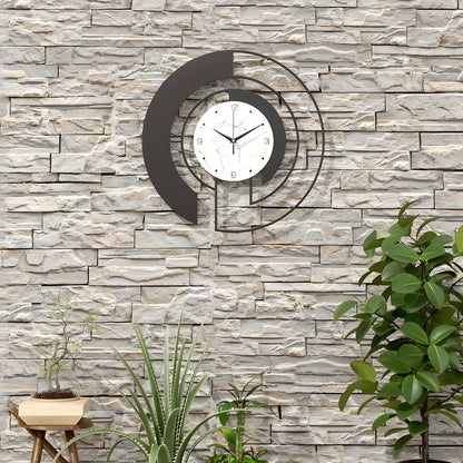 Silent Modern Wall Clock for Calm Rooms