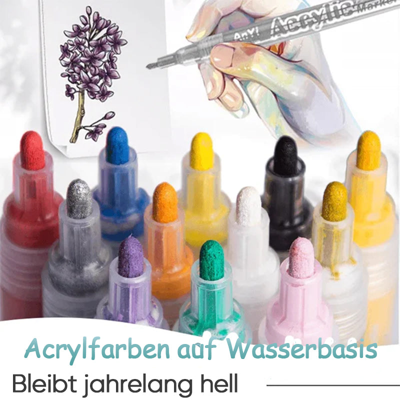 Vibrant Acrylic Paint Markers