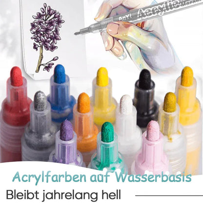 Vibrant Acrylic Paint Markers