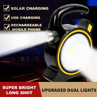 Compact Solar Powered LED Torch