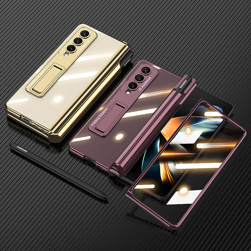 Slim Samsung Fold Phone Case with Built-in Screen Protector
