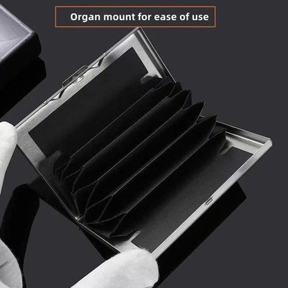 Slim Protective Metal Credit Card Holder