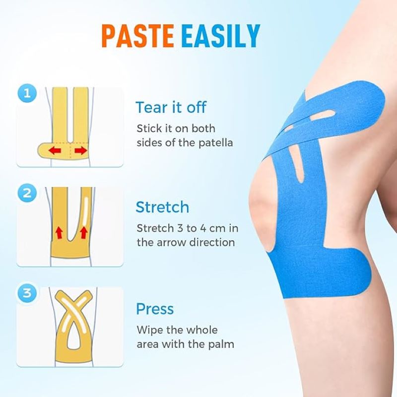 Supportive Knee Stabilizer Brace Set