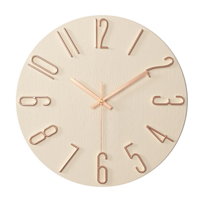 Stylish Silent Wall Clock for Living Room